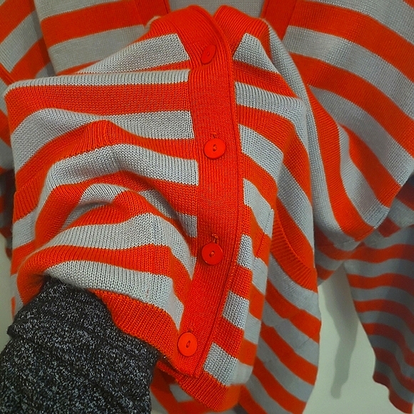 Vintage Rodier V Neck Wool Blend Cardigan - Picture 3 of 5